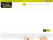 Tablet Screenshot of novagamma.com